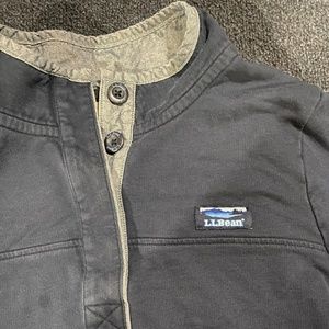L.L. Bean 1/4 Button Up